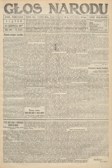 Głos Narodu (wydanie poranne). 1917, nr 140