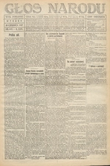 Głos Narodu (wydanie poranne). 1917, nr 143
