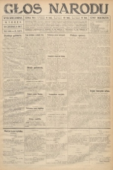 Głos Narodu (wydanie wieczorne). 1917, nr 144