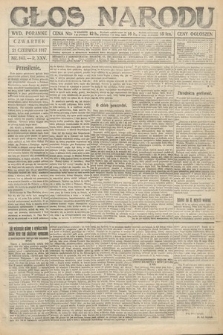 Głos Narodu (wydanie poranne). 1917, nr 145