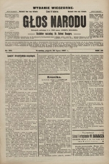 Głos Narodu : dziennik polityczny, założony w r. 1893 przez Józefa Rogosza (wydanie wieczorne). 1907, nr 331