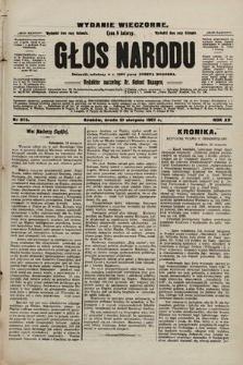 Głos Narodu : dziennik polityczny, założony w r. 1893 przez Józefa Rogosza (wydanie wieczorne). 1907, nr 373