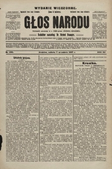 Głos Narodu : dziennik polityczny, założony w r. 1893 przez Józefa Rogosza (wydanie wieczorne). 1907, nr 403