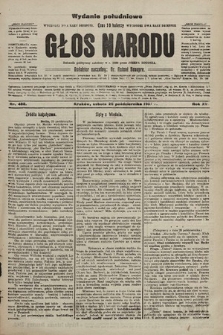 Głos Narodu : dziennik polityczny, założony w r. 1893 przez Józefa Rogosza (wydanie poranne). 1907, nr 488