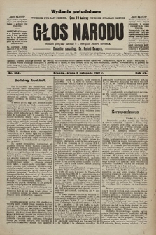 Głos Narodu : dziennik polityczny, założony w r. 1893 przez Józefa Rogosza (wydanie poranne). 1907, nr 504