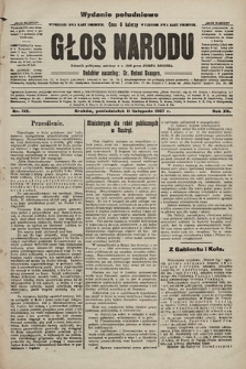 Głos Narodu : dziennik polityczny, założony w r. 1893 przez Józefa Rogosza (wydanie poranne). 1907, nr 512