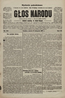 Głos Narodu : dziennik polityczny, założony w r. 1893 przez Józefa Rogosza (wydanie poranne). 1907, nr 522