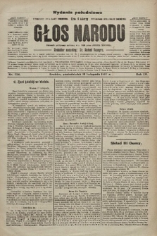 Głos Narodu : dziennik polityczny, założony w r. 1893 przez Józefa Rogosza (wydanie poranne). 1907, nr 524