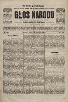 Głos Narodu : dziennik polityczny, założony w r. 1893 przez Józefa Rogosza (wydanie poranne). 1907, nr 526