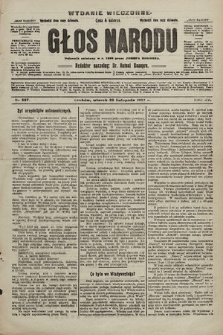 Głos Narodu : dziennik polityczny, założony w r. 1893 przez Józefa Rogosza (wydanie wieczorne). 1907, nr 537