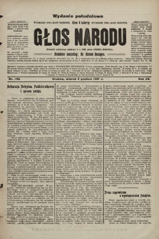 Głos Narodu : dziennik polityczny, założony w r. 1893 przez Józefa Rogosza (wydanie poranne). 1907, nr 550