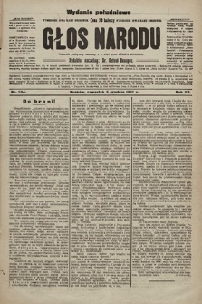 Głos Narodu : dziennik polityczny, założony w r. 1893 przez Józefa Rogosza (wydanie poranne). 1907, nr 554