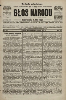 Głos Narodu : dziennik polityczny, założony w r. 1893 przez Józefa Rogosza (wydanie poranne). 1907, nr 560