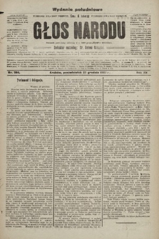 Głos Narodu : dziennik polityczny, założony w r. 1893 przez Józefa Rogosza (wydanie poranne). 1907, nr 584