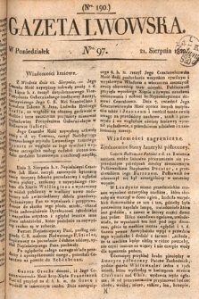 Gazeta Lwowska. 1820, nr 97