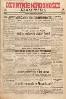 Ostatnie Wiadomości Krakowskie : gazeta codzienna dla wszystkich. 1932, nr 30