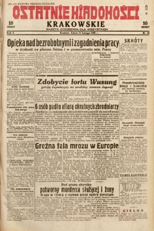 Ostatnie Wiadomości Krakowskie : gazeta codzienna dla wszystkich. 1932, nr 44