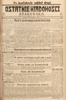 Ostatnie Wiadomości Krakowskie : gazeta codzienna dla wszystkich. 1932, nr 95