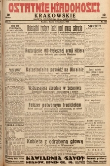 Ostatnie Wiadomości Krakowskie : gazeta codzienna dla wszystkich. 1932, nr 105
