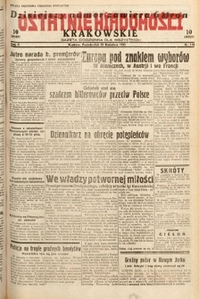 Ostatnie Wiadomości Krakowskie : gazeta codzienna dla wszystkich. 1932, nr 114