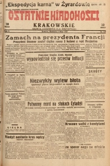 Ostatnie Wiadomości Krakowskie : gazeta codzienna dla wszystkich. 1932, nr 127