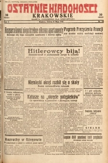 Ostatnie Wiadomości Krakowskie : gazeta codzienna dla wszystkich. 1932, nr 133