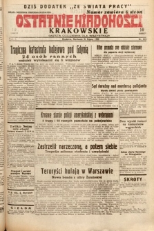Ostatnie Wiadomości Krakowskie : gazeta codzienna dla wszystkich. 1932, nr 211