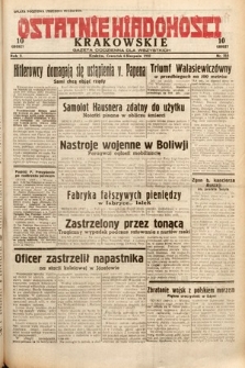 Ostatnie Wiadomości Krakowskie : gazeta codzienna dla wszystkich. 1932, nr 215