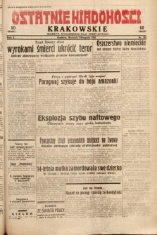 Ostatnie Wiadomości Krakowskie : gazeta codzienna dla wszystkich. 1932, nr 218