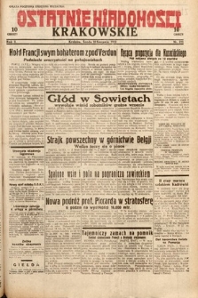 Ostatnie Wiadomości Krakowskie. 1932, nr 221