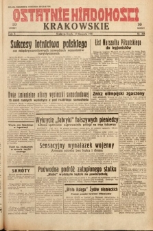 Ostatnie Wiadomości Krakowskie. 1932, nr 228