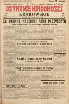 Ostatnie Wiadomości Krakowskie. 1932, nr 233
