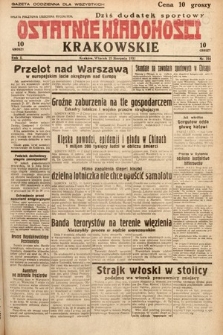 Ostatnie Wiadomości Krakowskie. 1932, nr 234