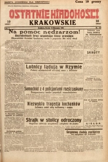 Ostatnie Wiadomości Krakowskie. 1932, nr 235
