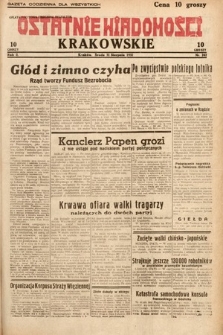 Ostatnie Wiadomości Krakowskie. 1932, nr 242