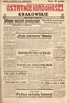 Ostatnie Wiadomości Krakowskie. 1932, nr 251