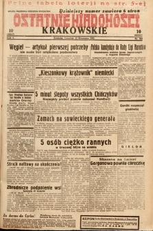 Ostatnie Wiadomości Krakowskie. 1932, nr 264