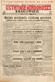 Ostatnie Wiadomości Krakowskie. 1932, nr 279
