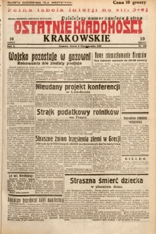 Ostatnie Wiadomości Krakowskie. 1932, nr 280