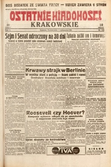 Ostatnie Wiadomości Krakowskie. 1932, nr 310