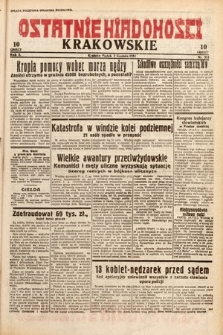 Ostatnie Wiadomości Krakowskie. 1932, nr 335