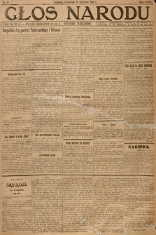 Głos Narodu (wydanie wieczorne). 1919, nr 9