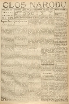 Głos Narodu (wydanie poranne). 1919, nr 16