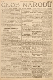 Głos Narodu (wydanie wieczorne). 1919, nr 33