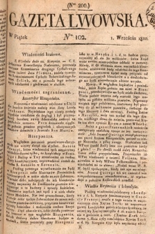 Gazeta Lwowska. 1820, nr 102