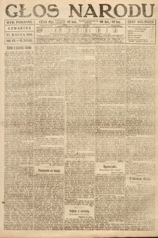 Głos Narodu (wydanie poranne). 1919, nr 67