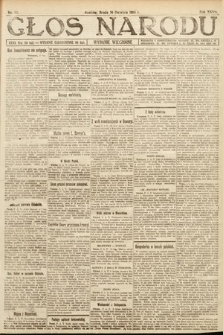 Głos Narodu (wydanie wieczorne). 1919, nr 85