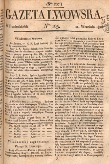Gazeta Lwowska. 1820, nr 105