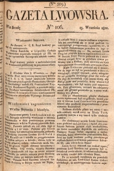 Gazeta Lwowska. 1820, nr 106