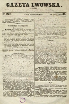 Gazeta Lwowska. 1850, nr 226